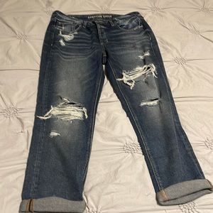 American Eagle Tomgirl jeans , with stretch!
